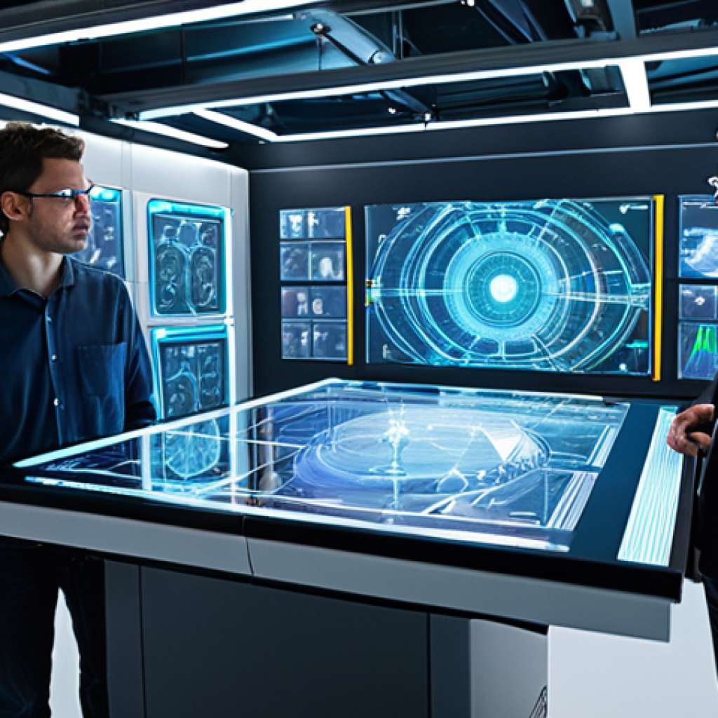 **
A futuristic engineering lab. A diverse team of engineers is analyzing a holographic projection of a complex bridge design. Quantum computer interfaces and advanced material samples are visible in the background. The scene conveys innovation and the application of quantum computing to structural engineering. Focus on vibrant colors and a sense of technological advancement.
**