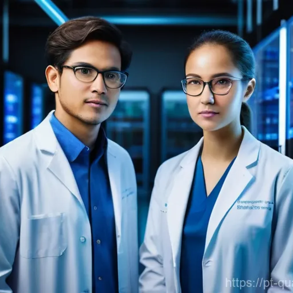 양자컴퓨터 스타트업 기업 - **Quantum Hardware Innovation Lab**
A hyper-realistic, ultra-detailed image of a state-of-the-ar...