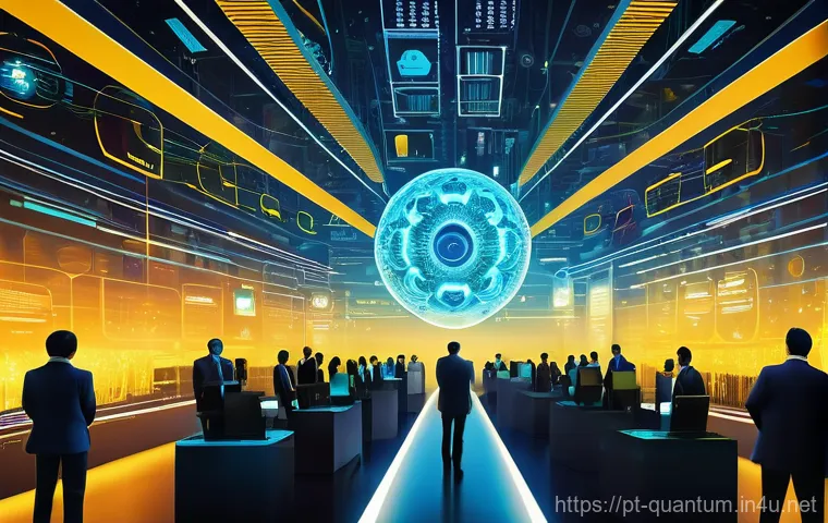 양자컴퓨터 스타트업 기업 - **Quantum Hardware Innovation Lab**
    A hyper-realistic, ultra-detailed image of a state-of-the-ar...